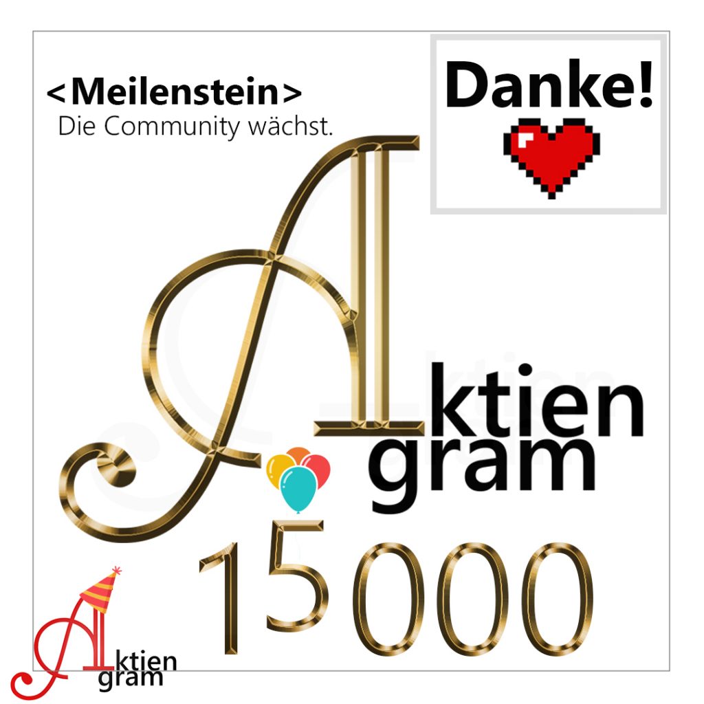 15000 Follower auf Instagram