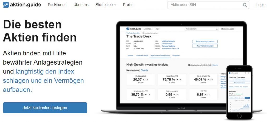 AktienGuide Aktien analysieren