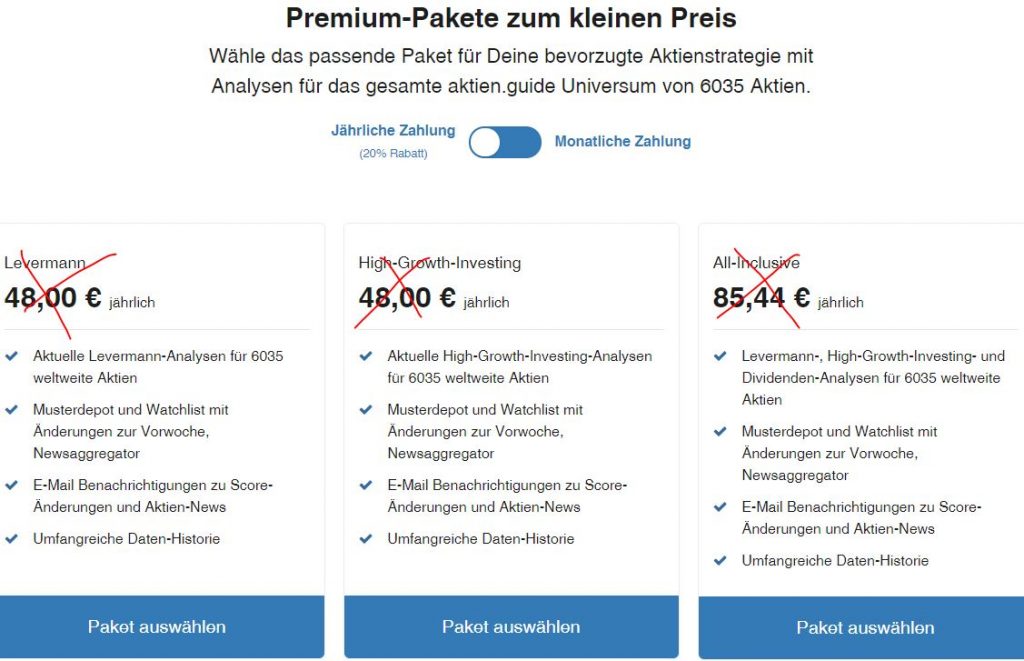 aktien-guide-neue-preise