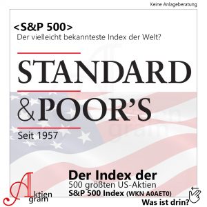 S&P 500 Der vielleicht bekannteste Index der Welt?
