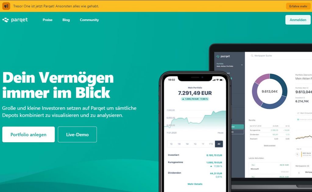 parqet-tresor-one-aktiengram