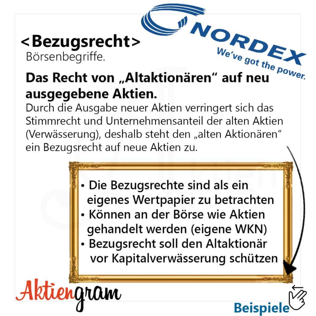 Kapitalerhöhung Bezugsrechte Nordex