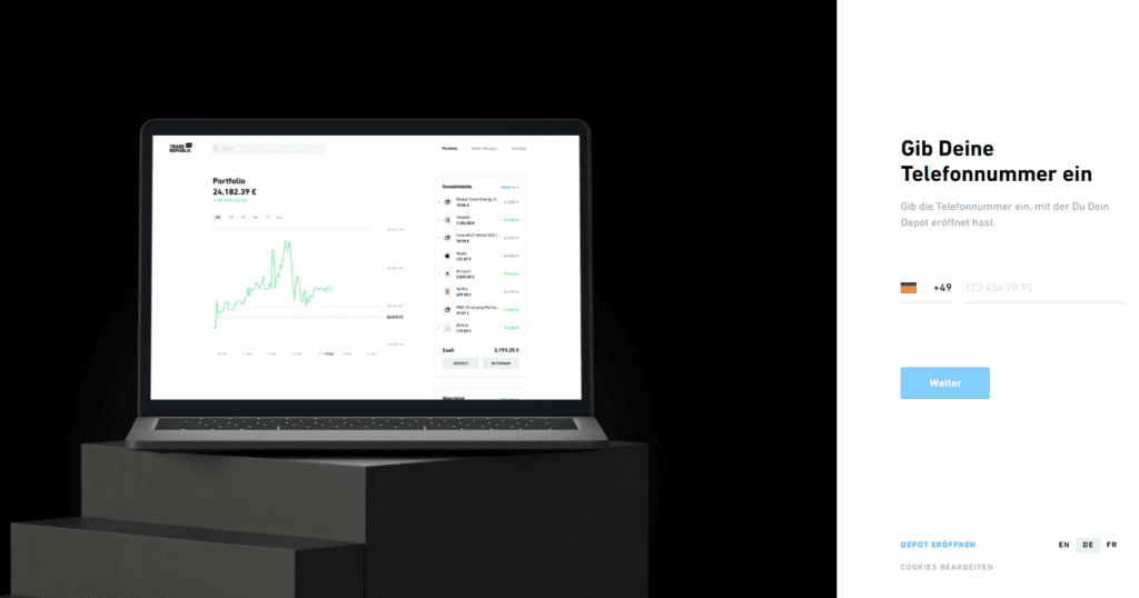 Trade Republic Webversion