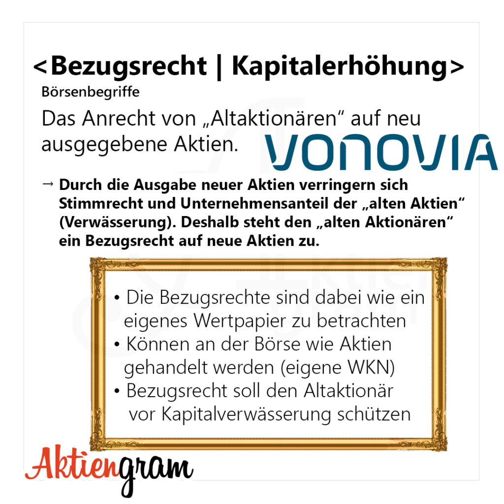 Vonovia Bezugsrechtskapitalerhöhung