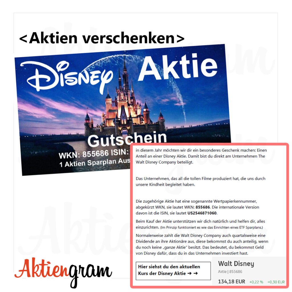 Aktien-verschenken