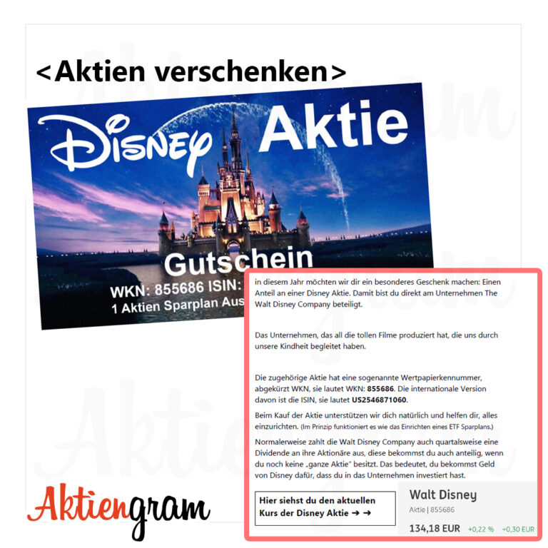 Aktien-verschenken