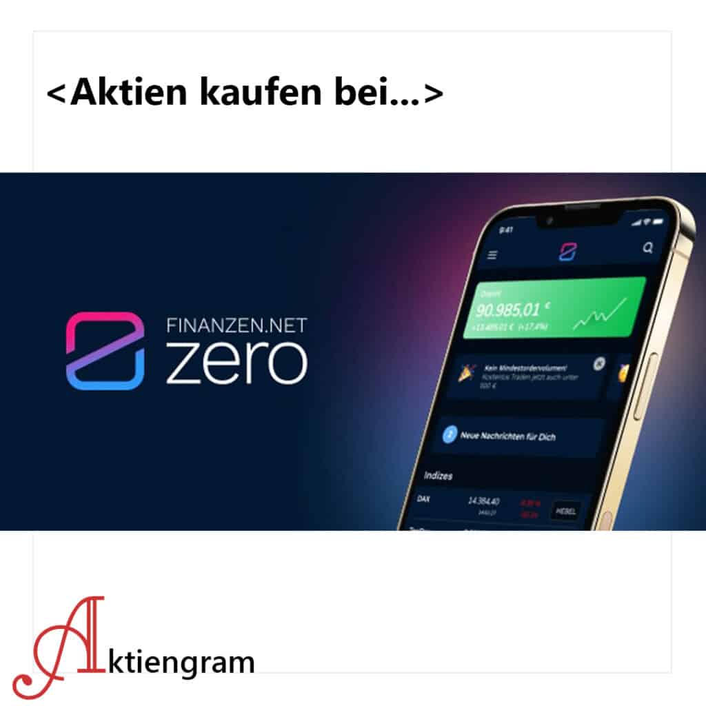 Aktien kaufen bei Finanzen net Zero