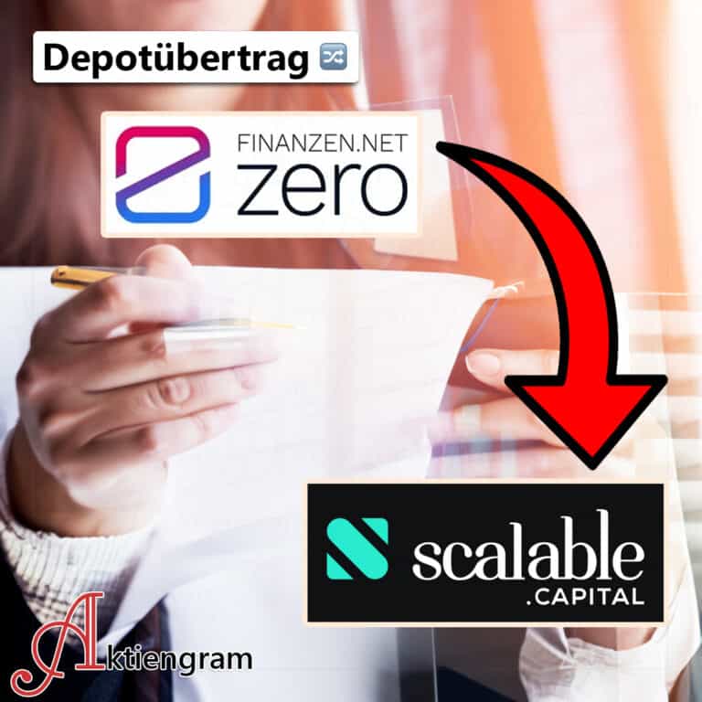 Depotübertrag finanzen.net zero zu Scalable Capital