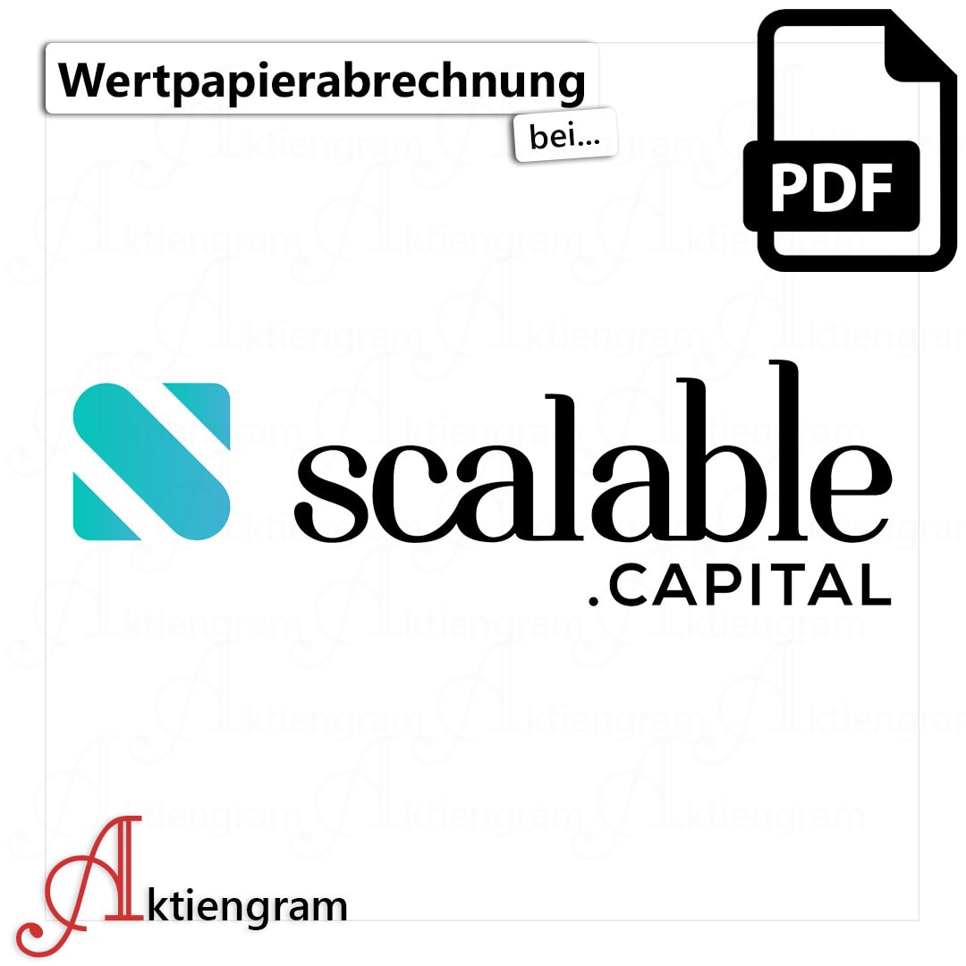 Wertpapierabrechnung bei Scalable Capital (App & Web)