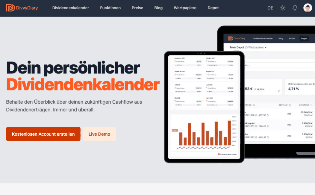 DivvyDiary Erfahrungsbericht