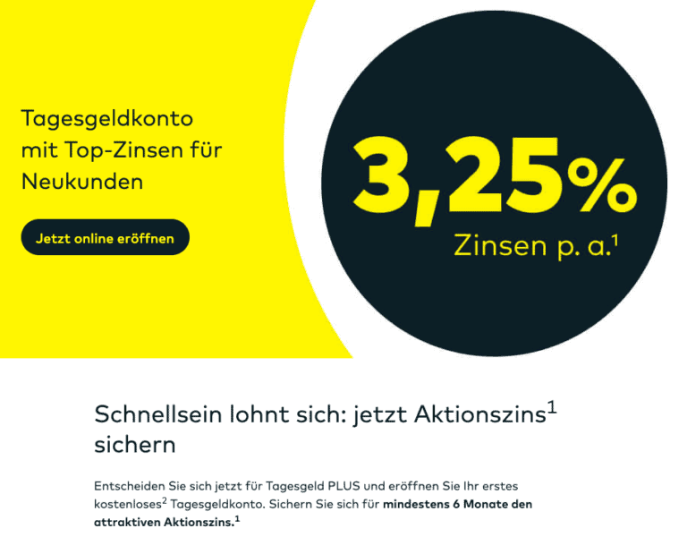 comdirect Tagesgeld