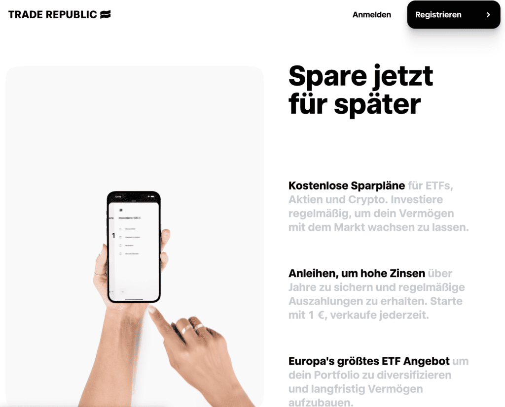 Neue App, Anleihen und 4% Zinsen: Trade Republic