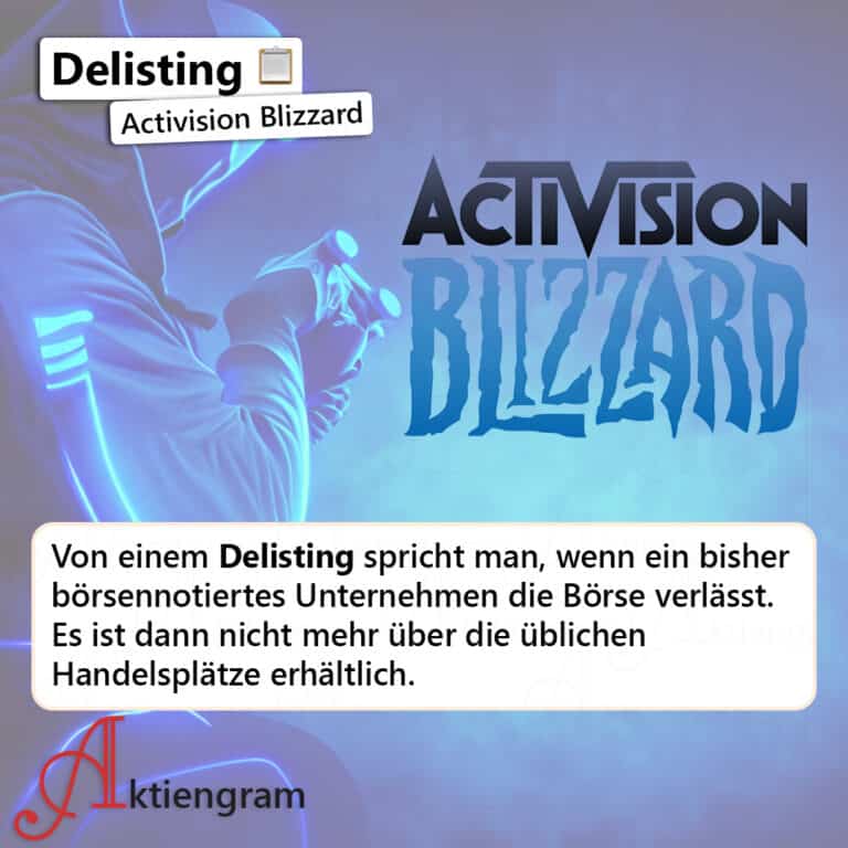 Delisting Activision Blizzard