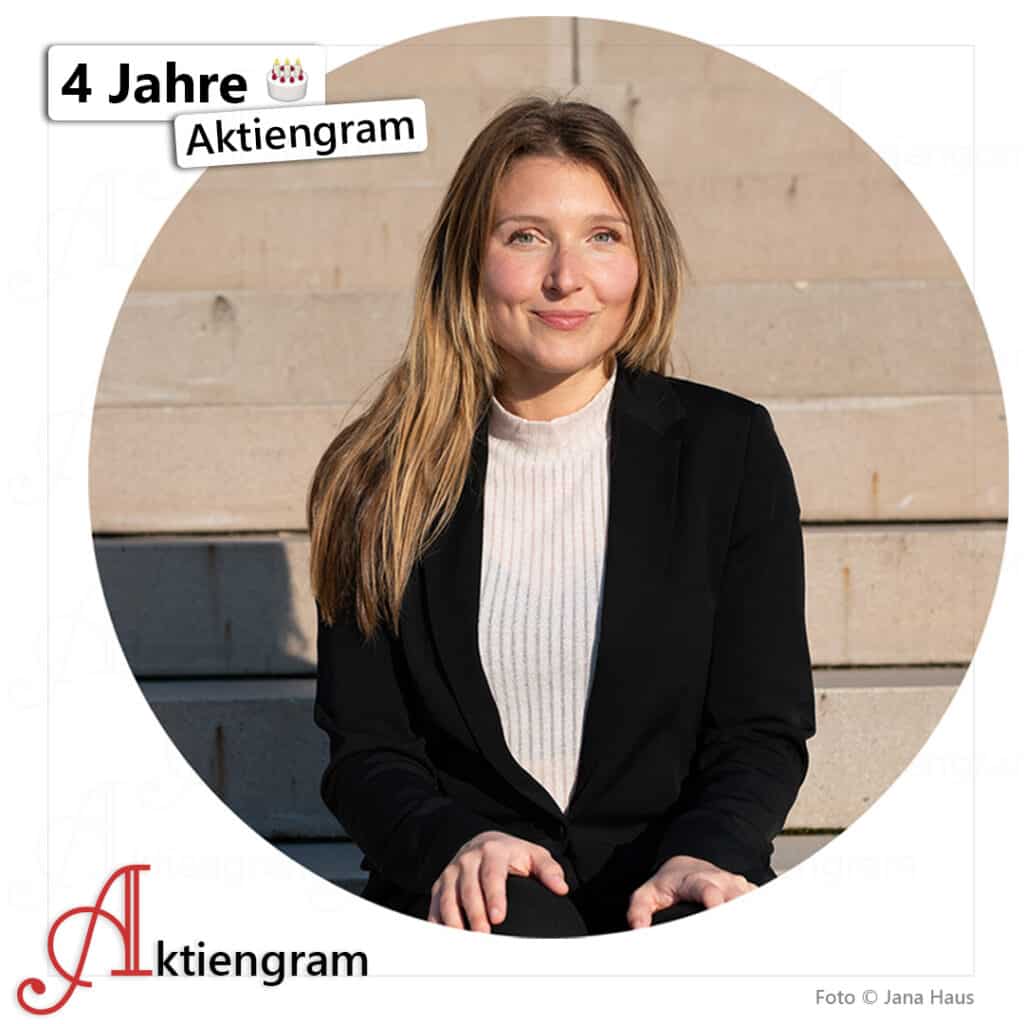 4 Jahre Aktiengram