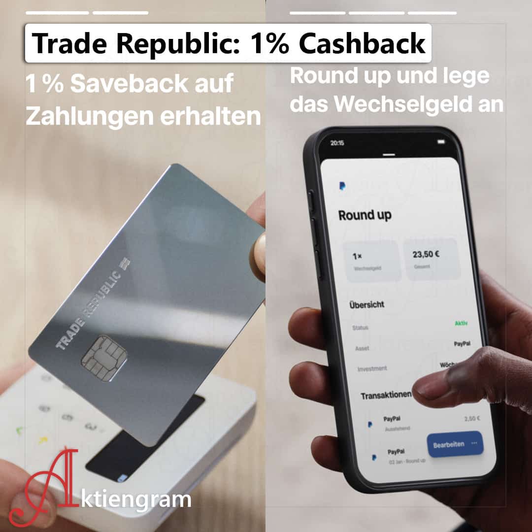Trade Republic: Debitkarte mit 1% Cashback