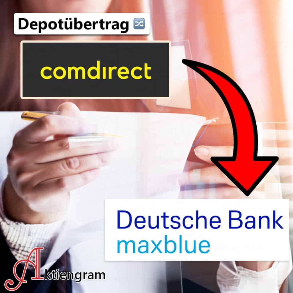 Depotübertrag comdirect zu maxblue