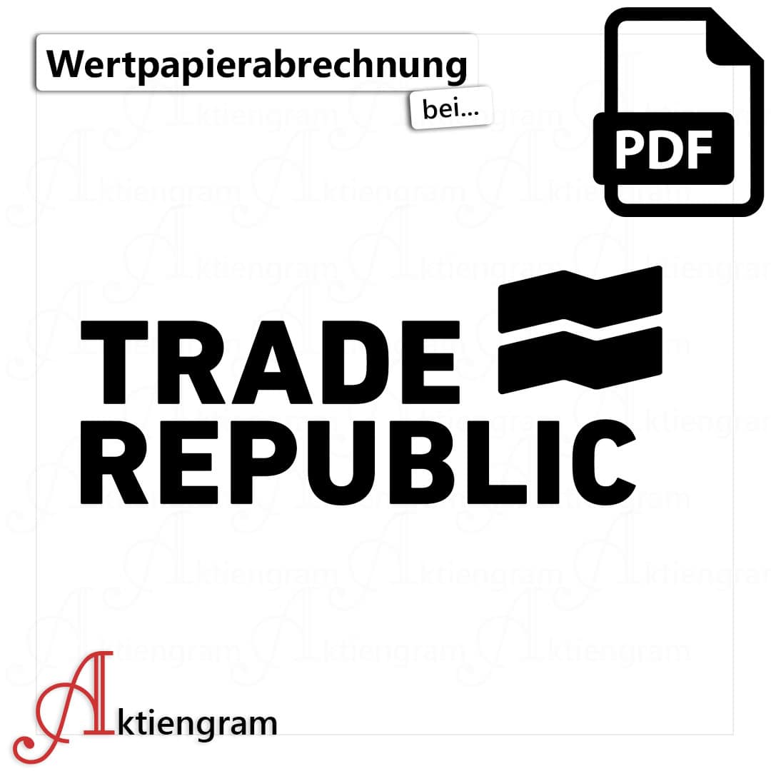 Wertpapierabrechnung bei Trade Republic (App & Web)