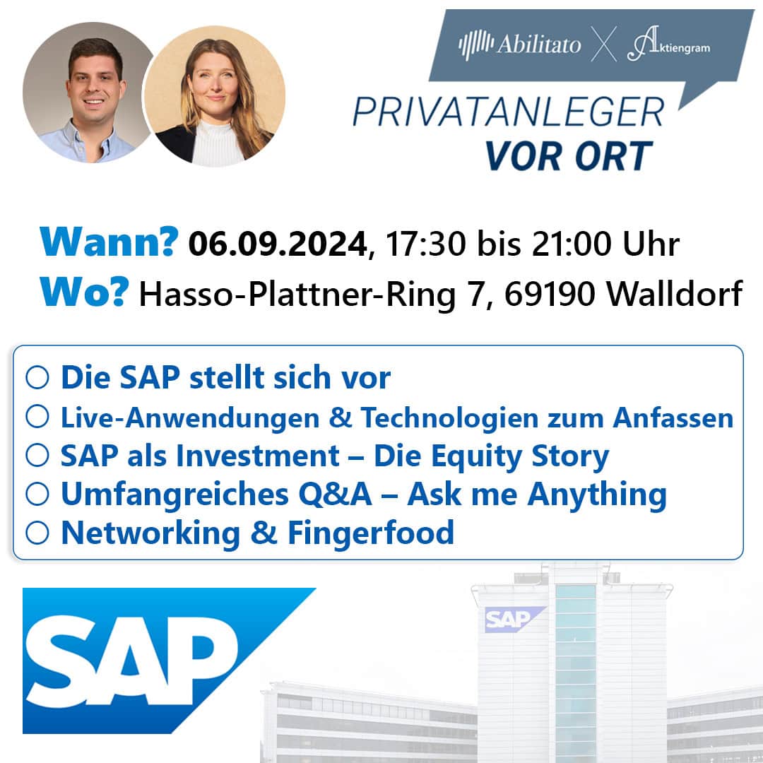 Privatanleger vor Ort: SAP