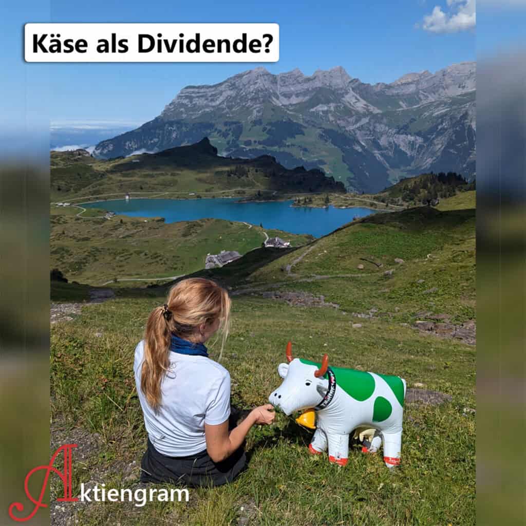 Käse als Dividende