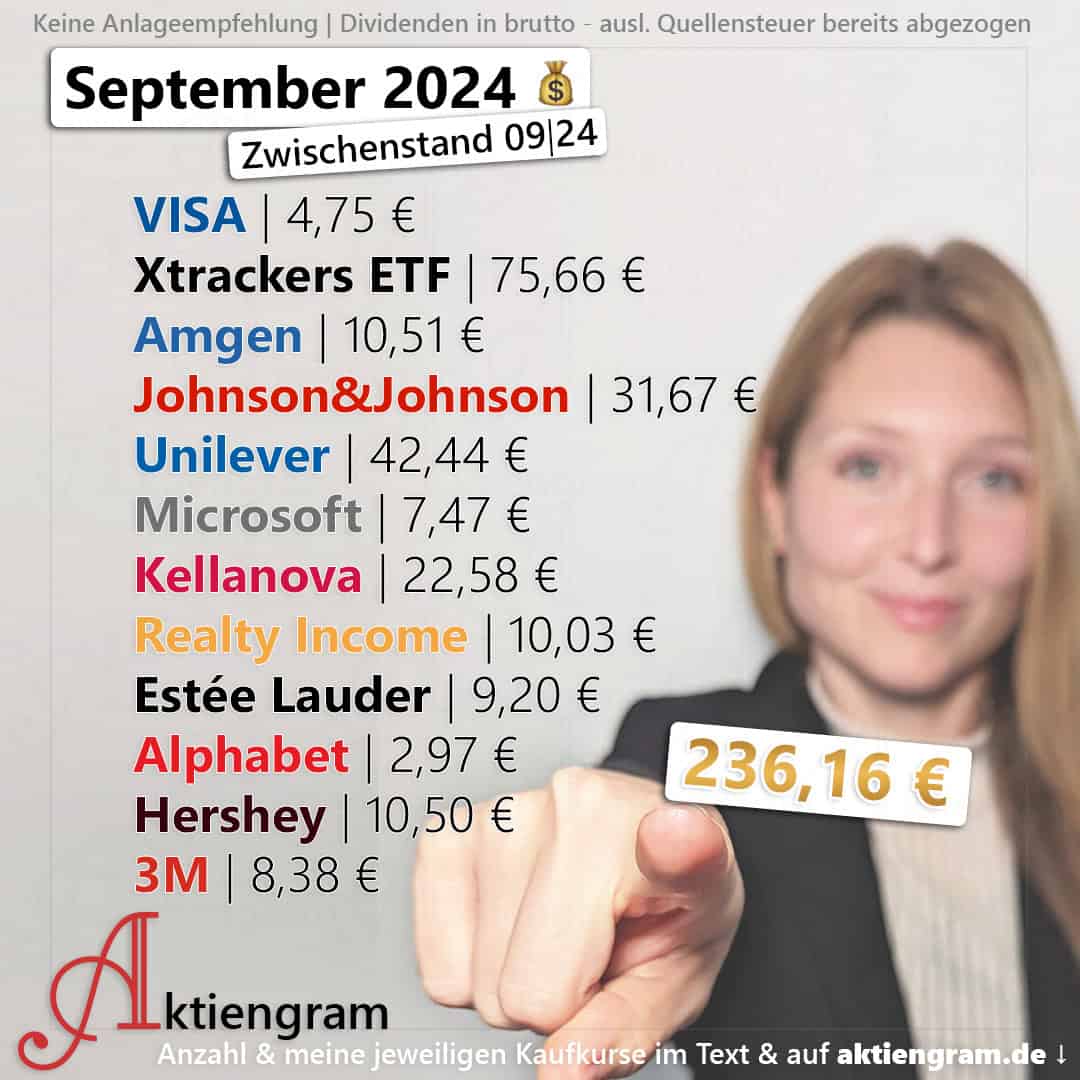 Hoch die Hände, Dividende! (September 2024)