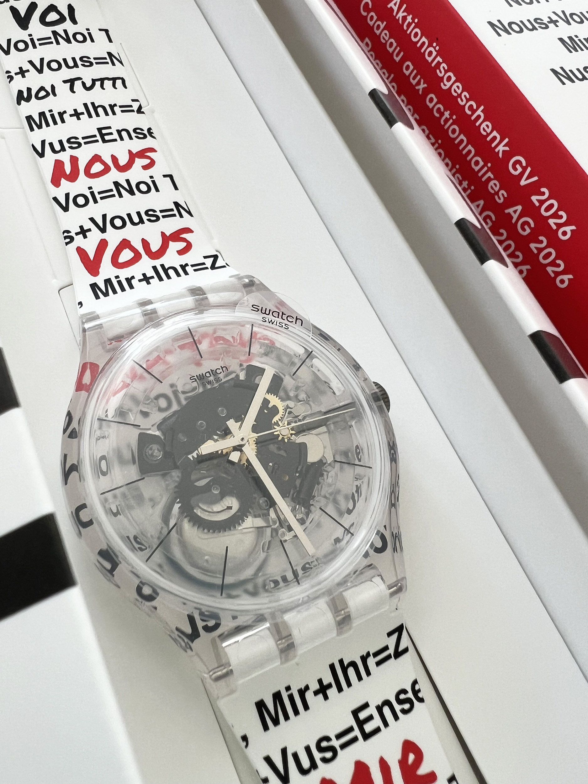Swatch Uhr als Sachdividende 2026 (Wohnsitz Deutschland)