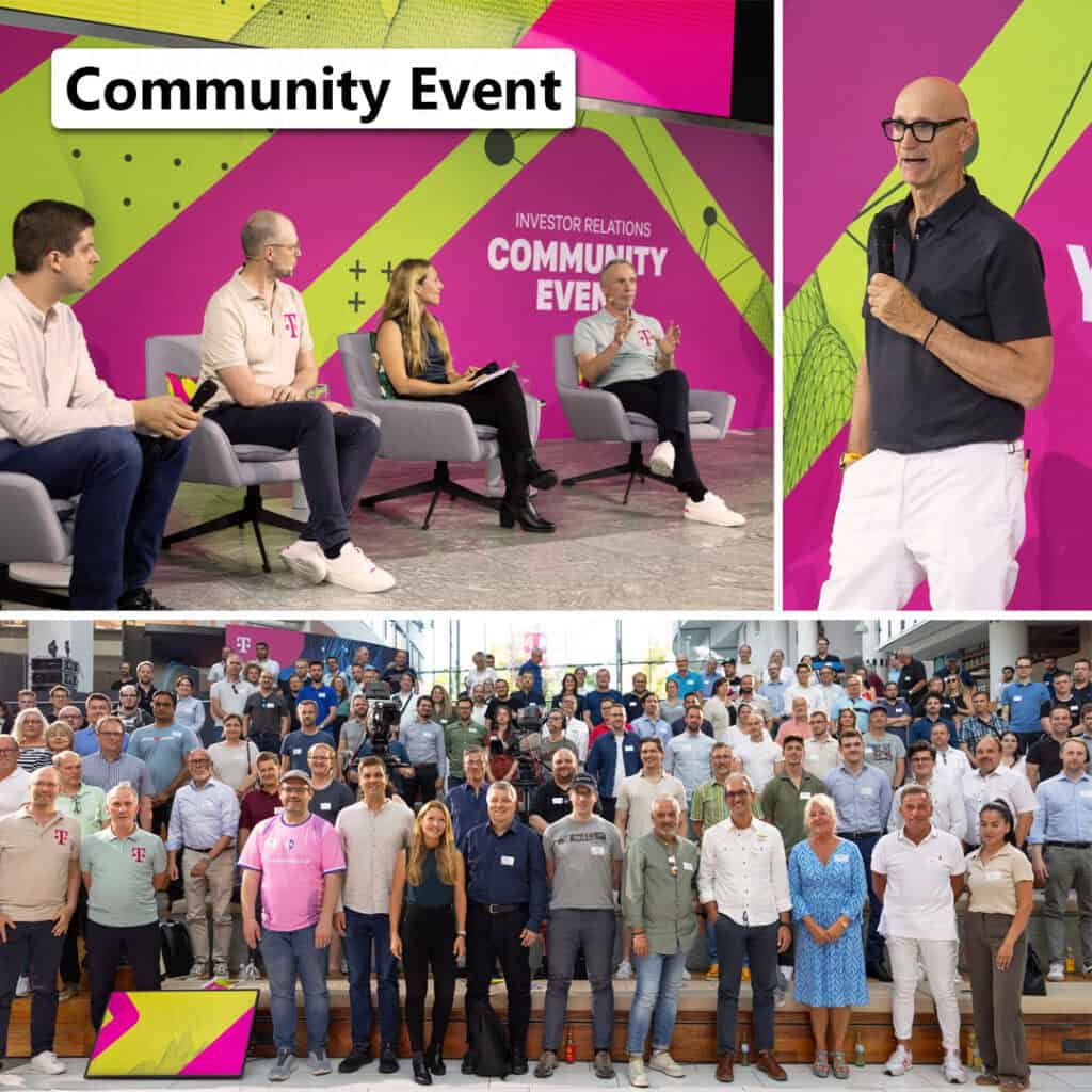 Privatanleger vor Ort: Deutsche Telekom AG (Bericht)