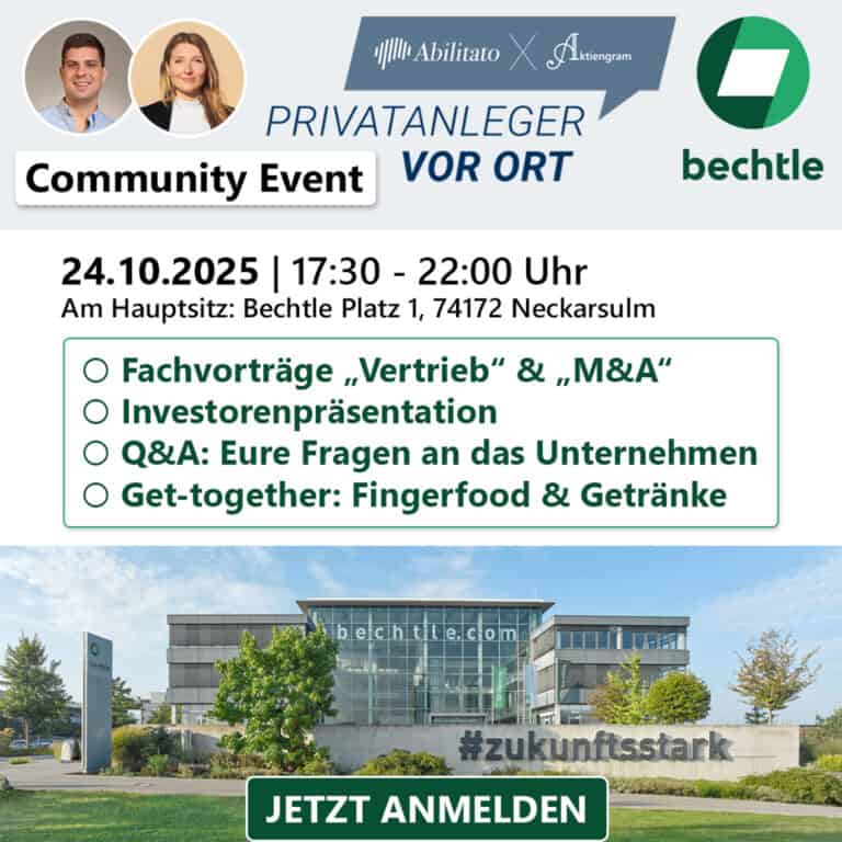 Privatanleger vor Ort: Bechtle AG
