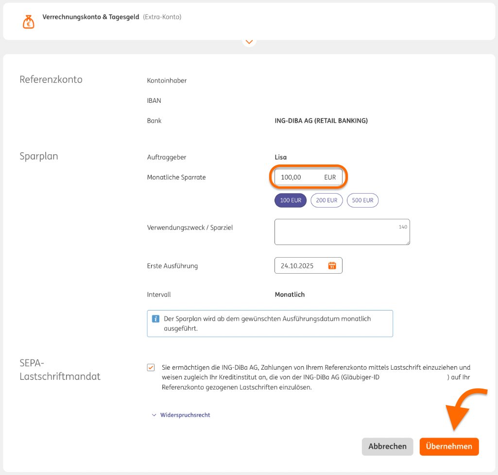 10€ von ING geschenkt zum Weltspartag