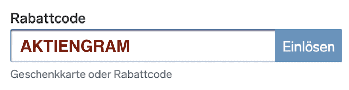 Bitbox Rabattcode Aktiengram