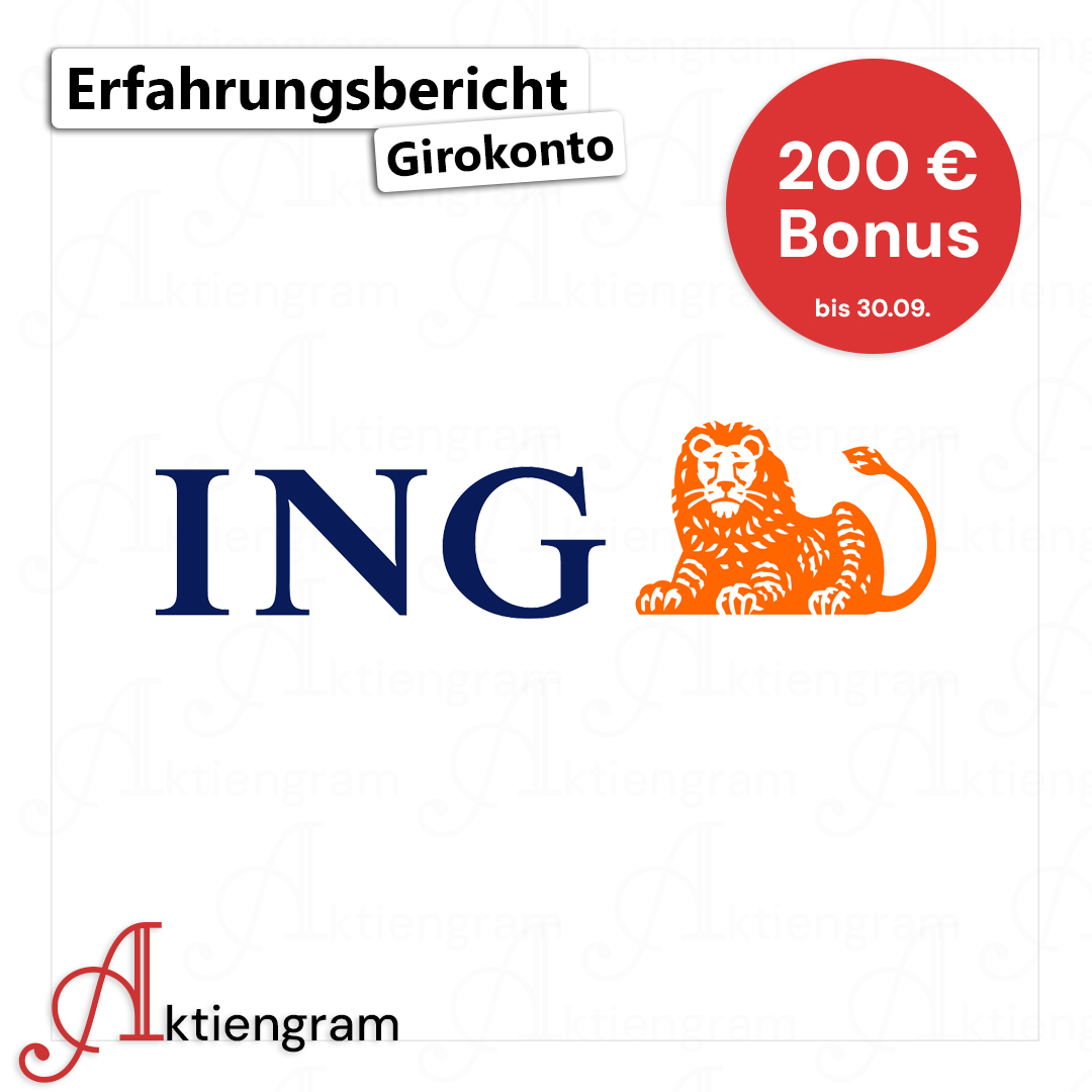 Erfahrungsbericht: ING Girokonto (+200 € Bonus)