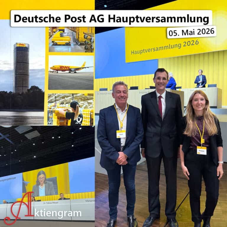 Deutsche Post AG Hauptversammlung 2026