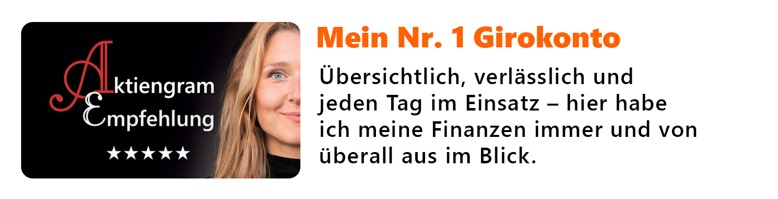 Lisa Osada empfiehlt: ING Girokonto
